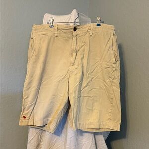 Abercrombie & Fitch Tan Cargo Shorts